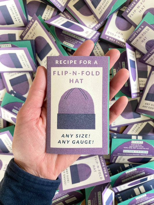 Flip-N-Fold Hat Mini Zine from Sundew Sewing Co