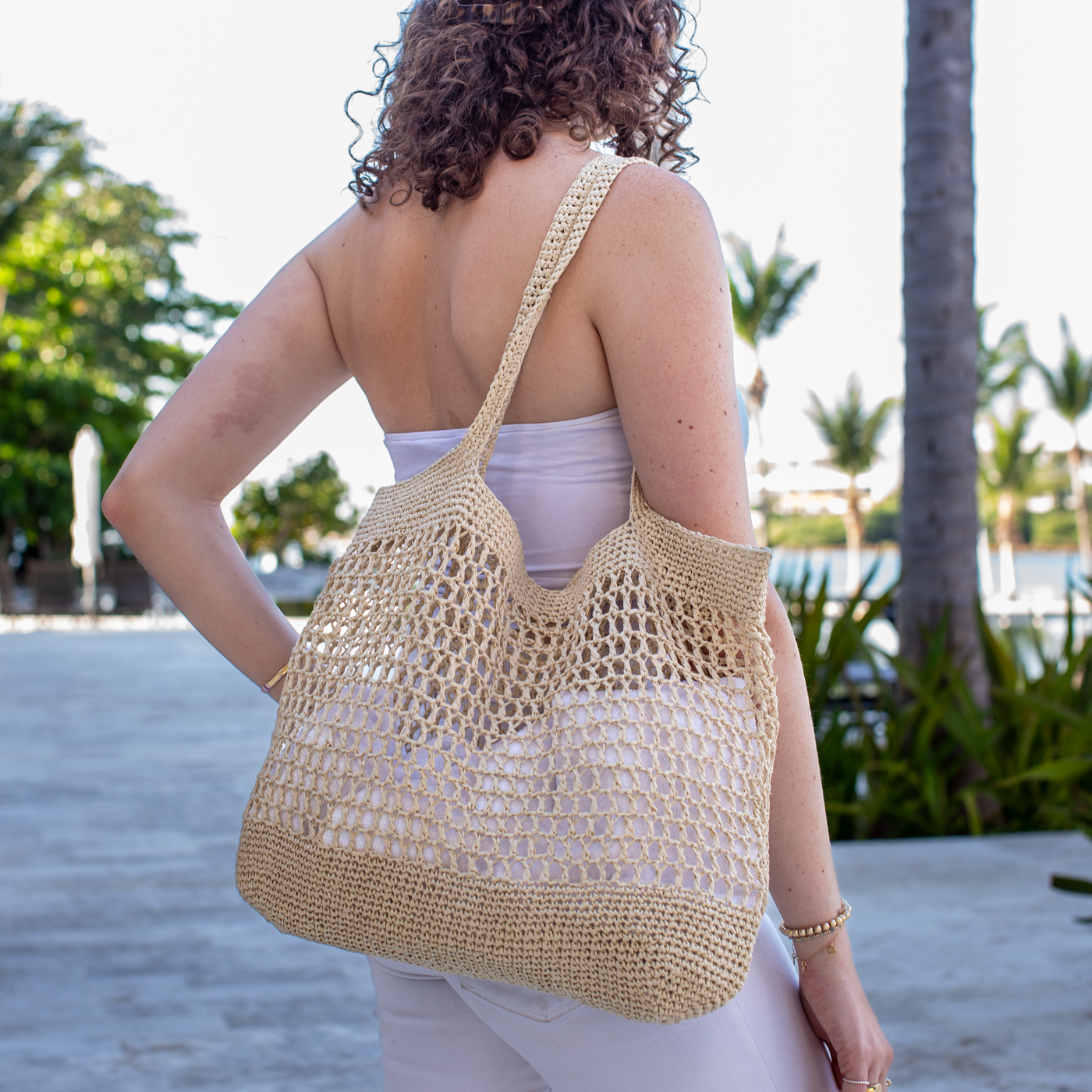 Piper Beach Bag Crochet Kit from Flax & Twine