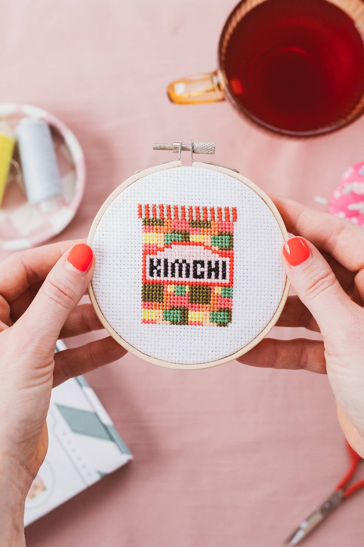 Kimchi Cross Stitch Kit