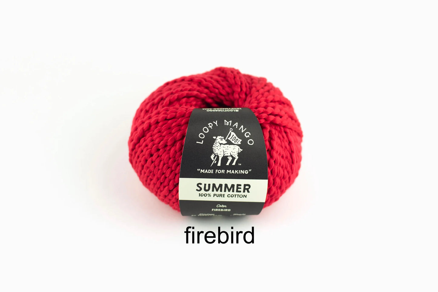 Loopy Mango Summer 100% Cotton Bulky Weight Yarn