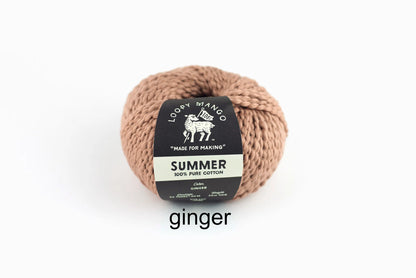 Loopy Mango Summer 100% Cotton Bulky Weight Yarn