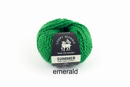 Loopy Mango Summer 100% Cotton Bulky Weight Yarn