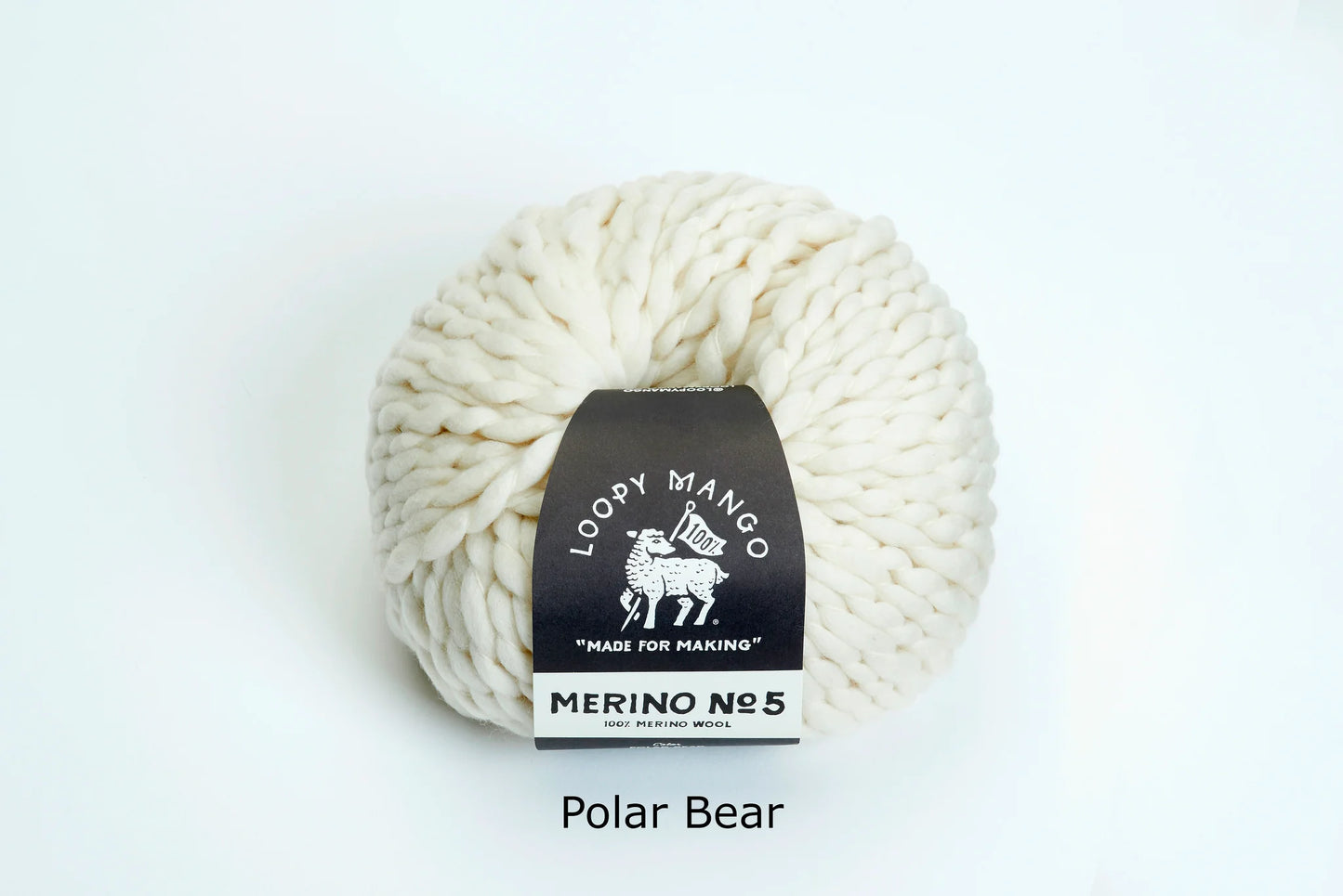 Loopy Mango Merino No. 5 Super Bulky Weight Wool Yarn
