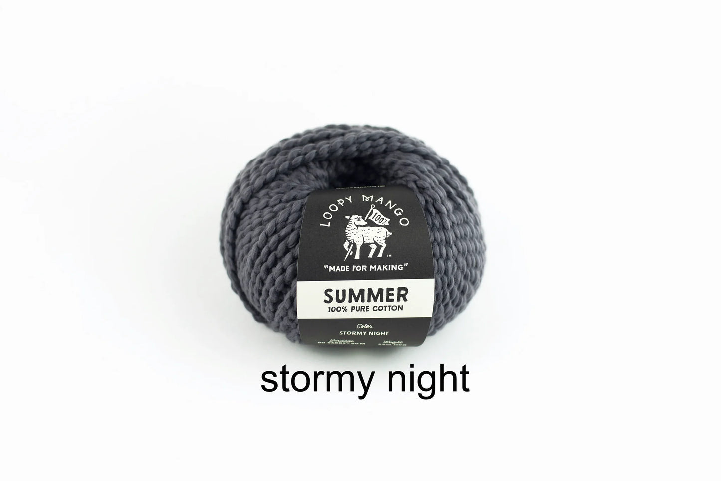 Loopy Mango Summer 100% Cotton Bulky Weight Yarn