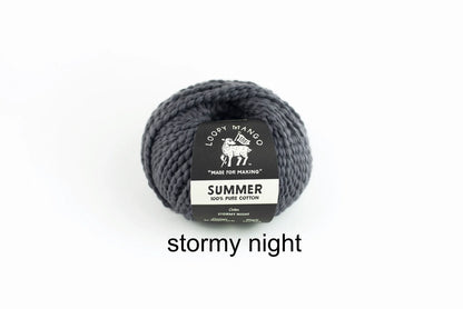 Loopy Mango Summer 100% Cotton Bulky Weight Yarn