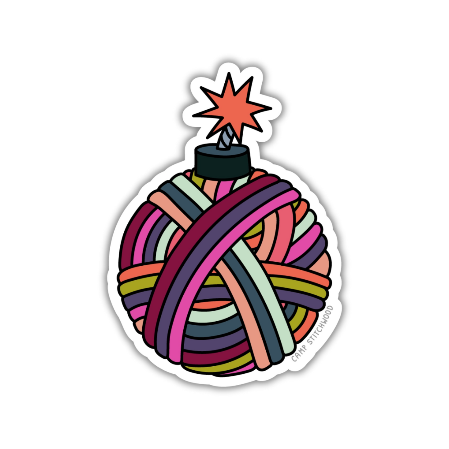 Crafting Stickers from Camp Stitchwood